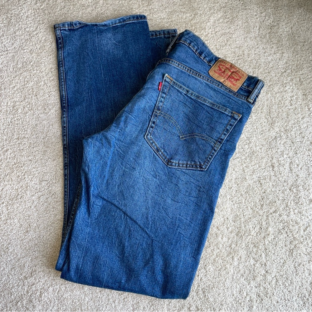 Levi's Men's Bootcut Jeans - Deep Blue